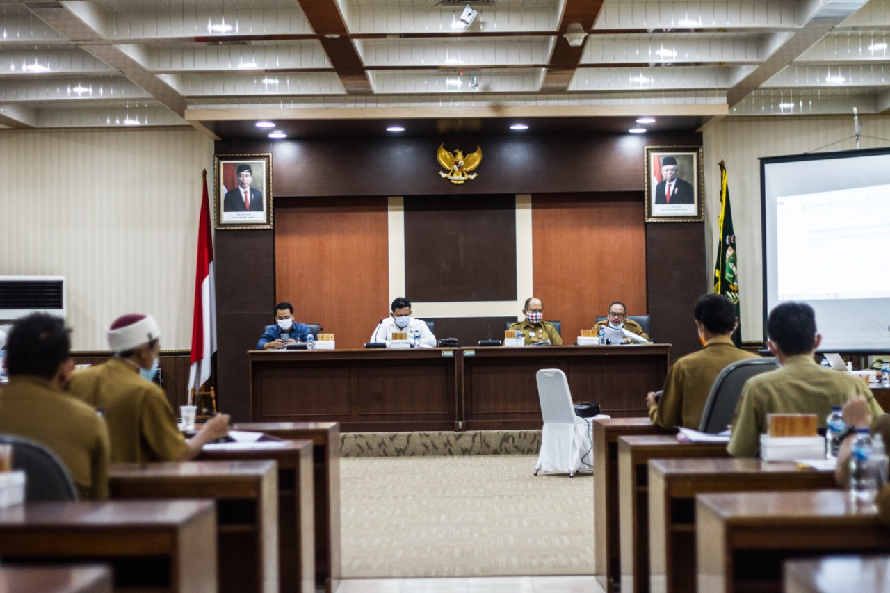 DPRD Banten Gelar Rapat Lanjutan Raperda Pencegahan Dan Penanganan Covid-19