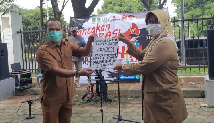 DPRD Banten Apresiasi Peringatan HPN 2021 Yang Digelar Pokja Wartawan Banten