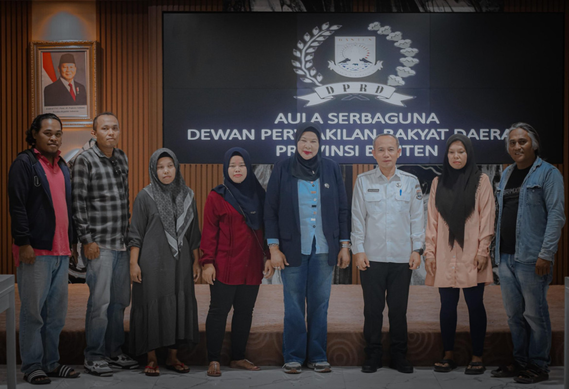 Komisi I DPRD Banten Terima Audiensi Perkumpulan Bocah Pribumi Banten