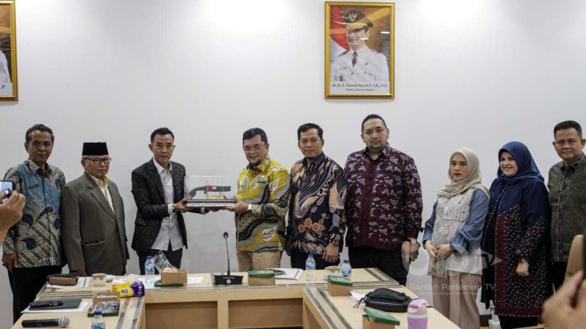 DPRD Jambi Studi Banding Soal Toleransi Kehidupan Bermasyarakat ke Komisi I DPRD Banten