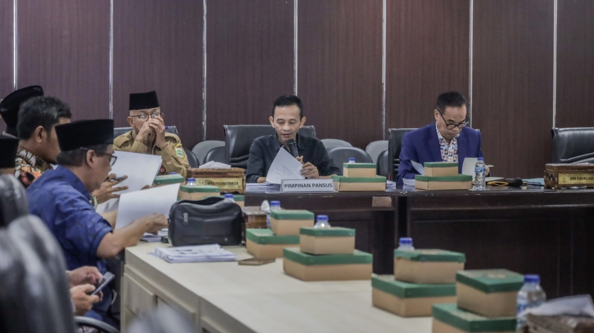 Rapat Kerja Pansus I Bersama OPD Wilayah Asda II Provinsi Banten