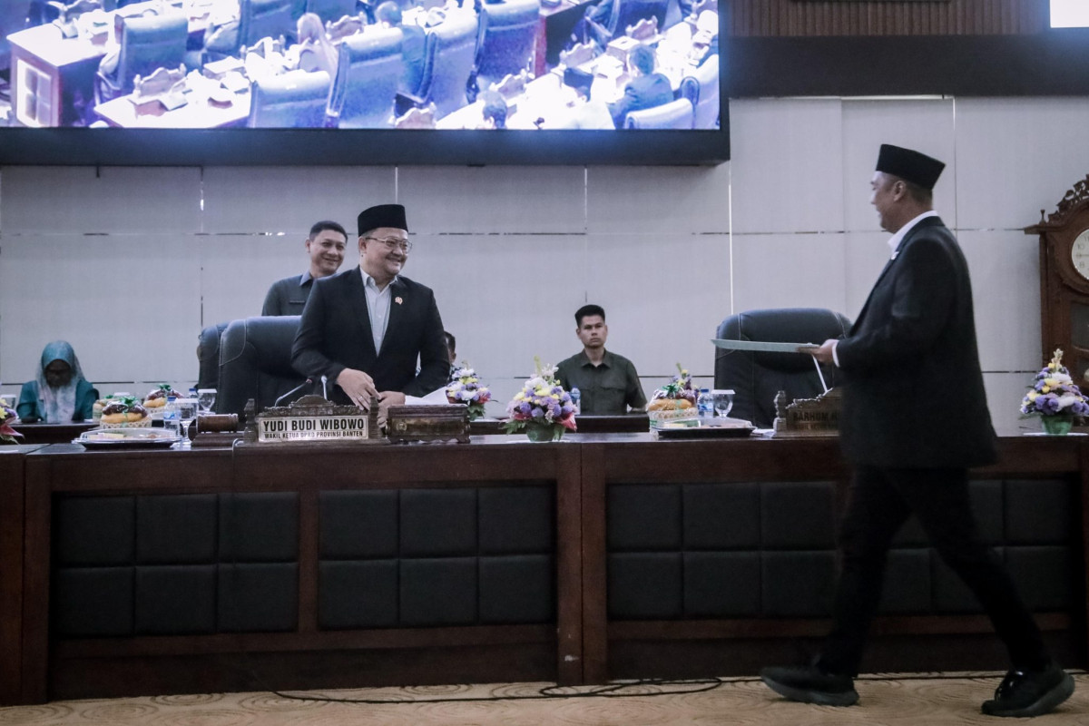 Buka Masa Persidangan, Komisi V DPRD Banten Beri Penjelasan Usulan Raperda
