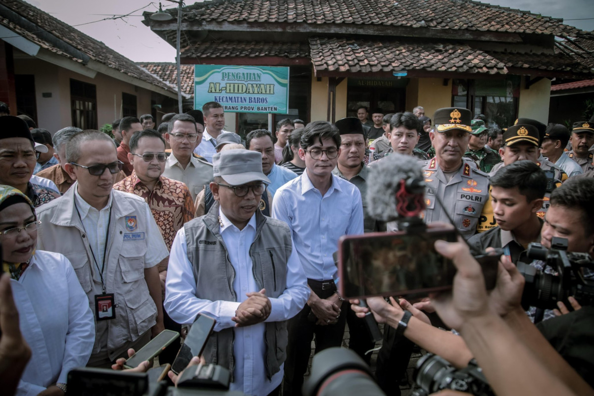 Wakil Ketua DPRD Yudi Budi Wibowo Pantau PSU Kabupaten Serang Bersama Gubernur Banten