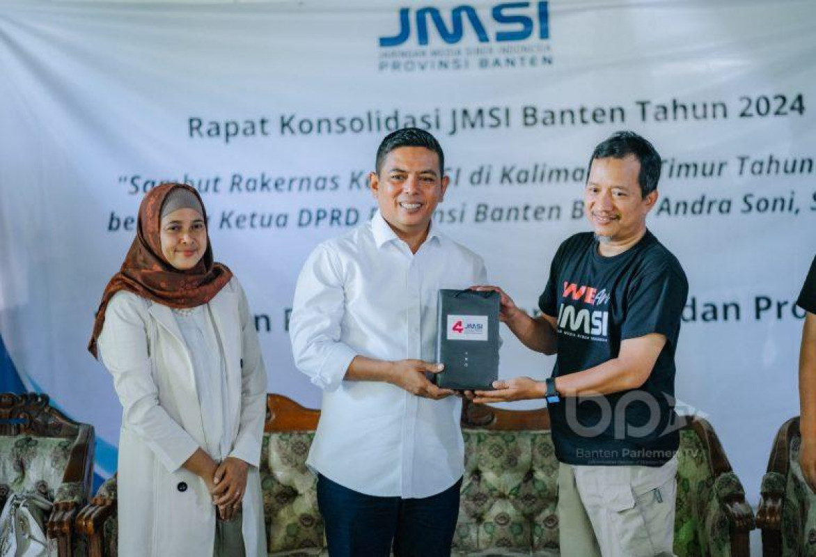 Ketua DPRD Banten Hadiri Rapat Konsolidasi JMSI Banten Tahun 2024