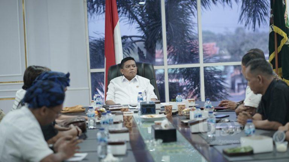Audiensi Ketua DPRD Banten Bersama Panitia Pelaksana Ujung Kulon Culture Festival
