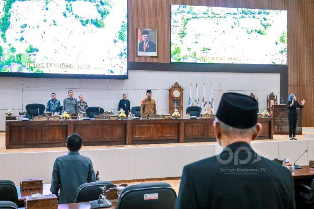 Buka Masa Persidangan Ketiga, Pimpinan DPRD Banten Kembali Ingatkan Untuk Mewujudkan DPRD Sebagai Lembaga Perwakilan Rakyat Yang Kredibel Dan Berkualitas