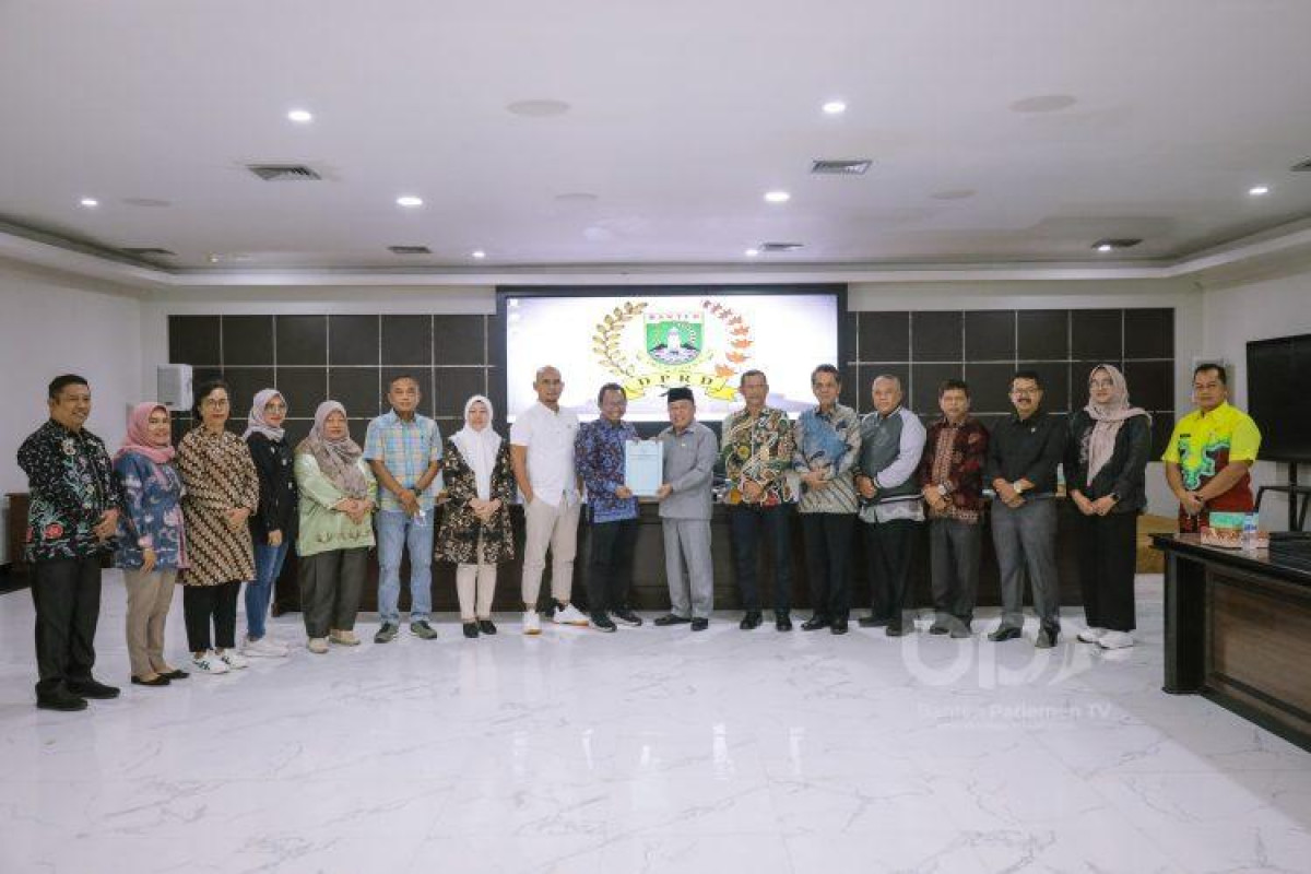 Bapemperda DPRD Banten Terima Kunker Bapemperda DPRD Jambi