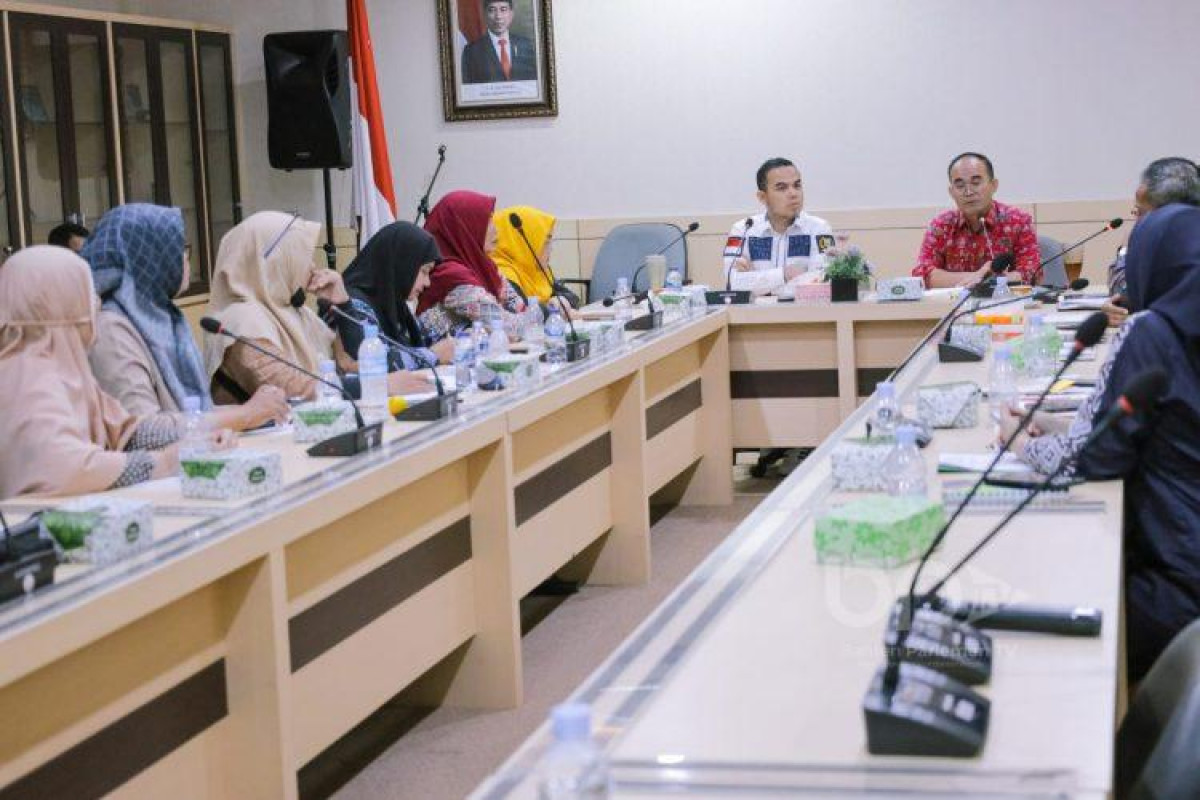 Terima Audiensi Komite SKh Negeri 1 Kota Tangerang, Komisi V DPRD Banten Dukung Pengadaan Gedung Sekolah