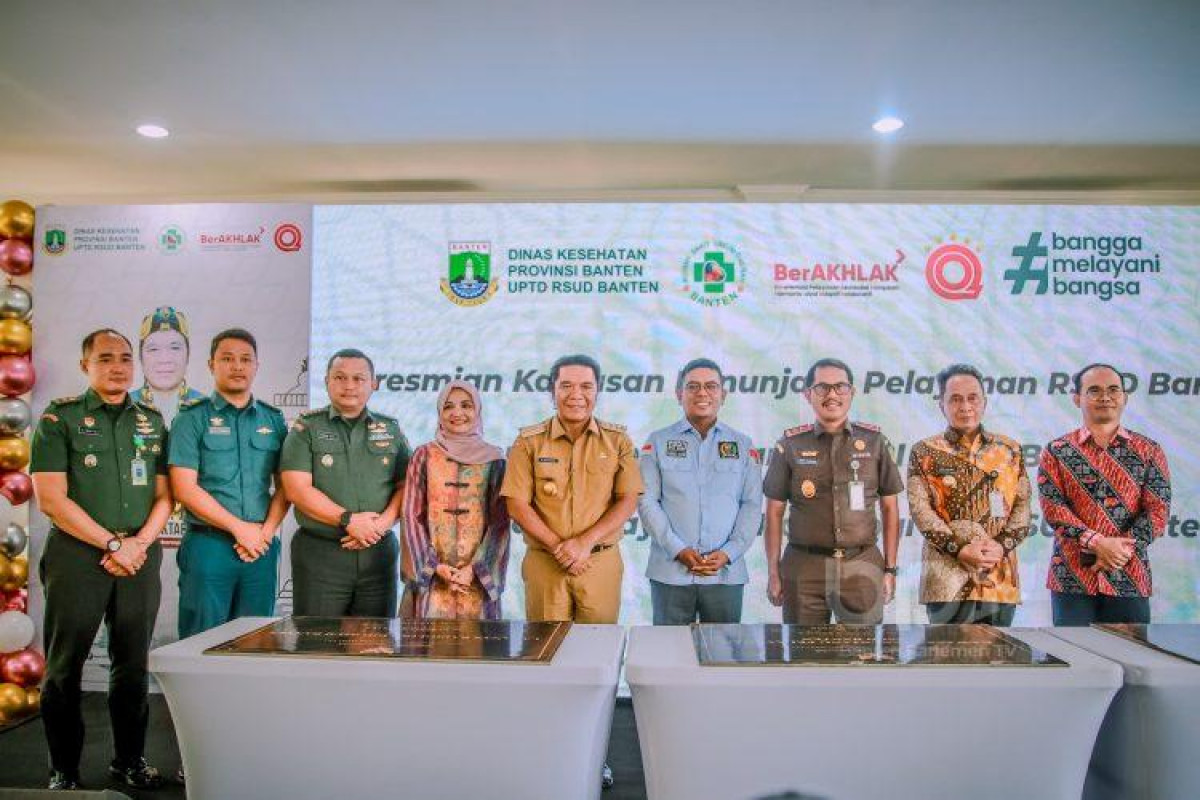 Ketua DPRD Banten Hadiri Peresmian Kawasan Pelayanan MRI dan Radiologi RSUD Banten