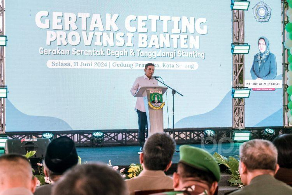 Ketua DPRD Banten Hadiri Pelaksanaan GERTAK CETTING Provinsi Banten
