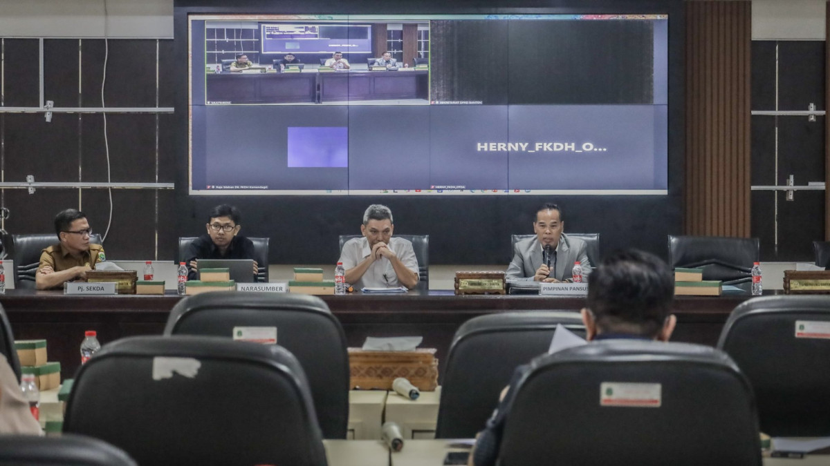 Rapat Dengar Pendapat (RDP) Pansus I Bersama Narasumber Terkait