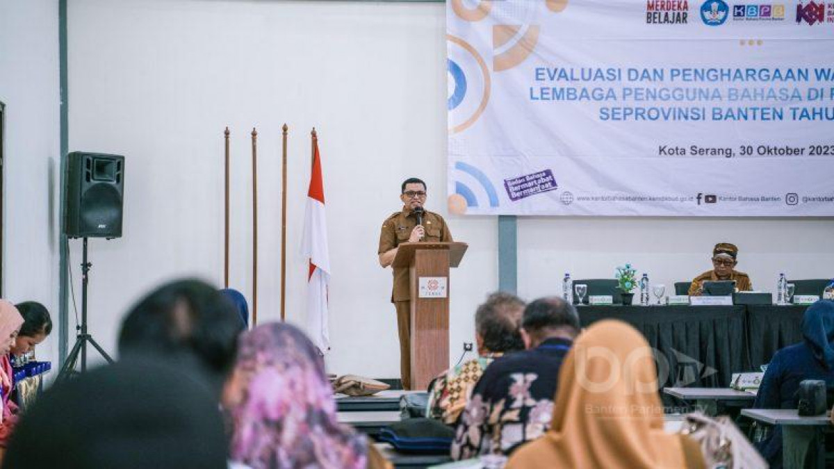 Sekretariat DPRD Provinsi Banten Ajak Stakeholder Tingkatkan Penguatan Bahasa Di Ruang Publik