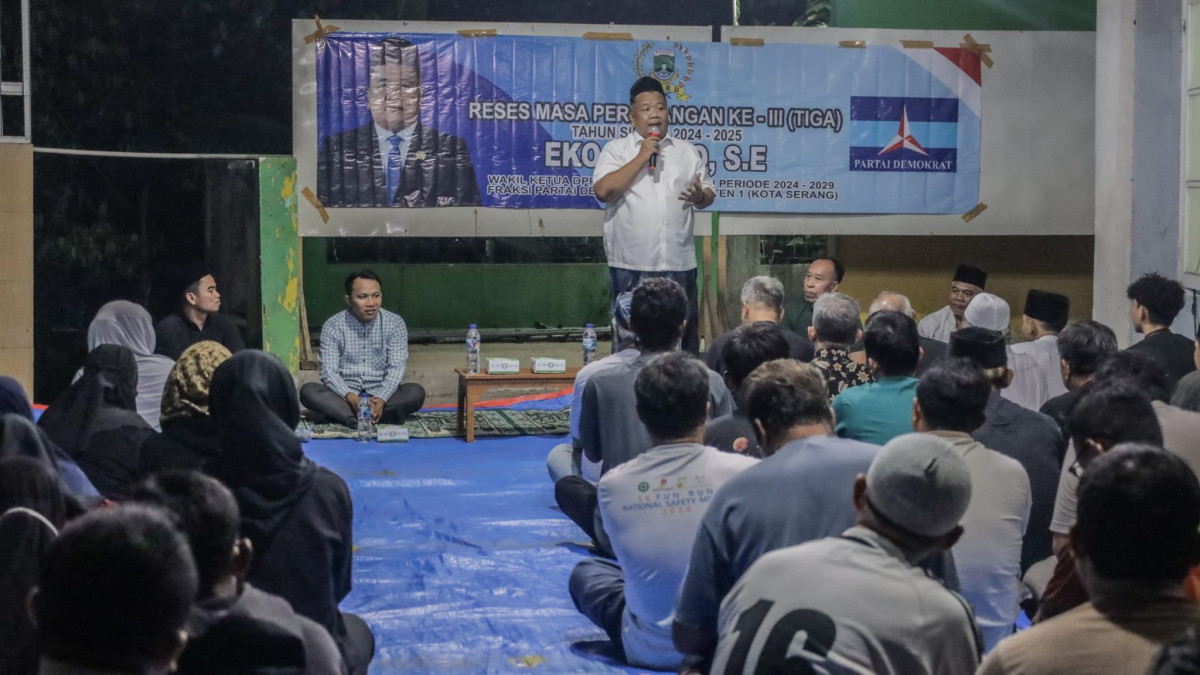 Reses Masa Persidangan ke-III, Wakil Ketua DPRD Eko Susilo Komitmen Akan Perjuangkan Aspirasi Masyarakat