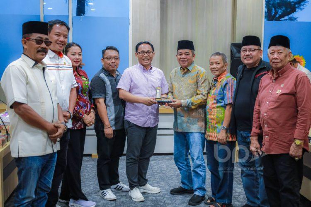 Ketua Komisi I DPRD Provinsi Banten Terima Kunjungan Kerja Komisi I DPRD Provinsi Lampung
