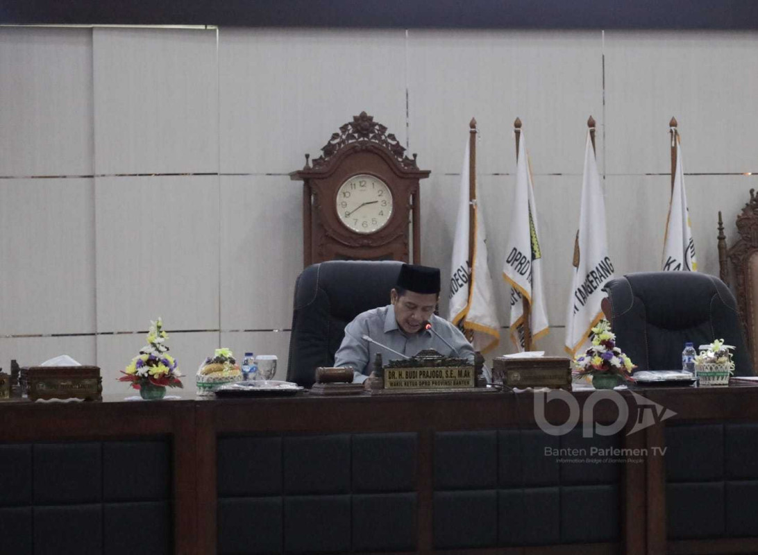 Matangkan Raperda Tentang Jaminan Sosial Ketenagakerjaa, DPRD Banten Langsungkan Rapat Paripurna